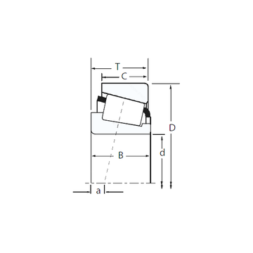 19143/19268 Timken Tapered Roller Bearings