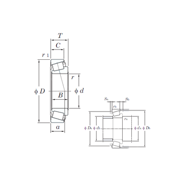 26118/26283S KOYO Tapered Roller Bearings