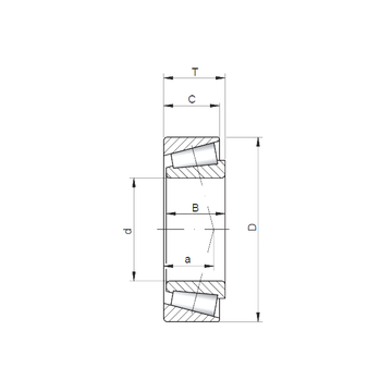 LM241149/10 ISO Tapered Roller Bearings