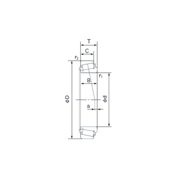 52400/52618 NACHI Tapered Roller Bearings