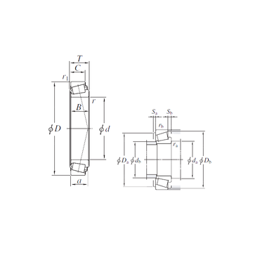 L163149/L163110 KOYO Tapered Roller Bearings