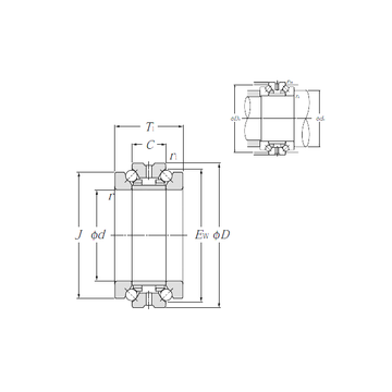 562008M NTN Thrust Ball Bearings