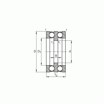 52228 FAG Thrust Ball Bearings