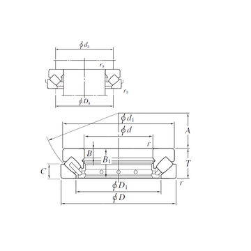 29472R KOYO Thrust Roller Bearings