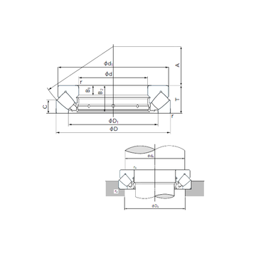 29334E NACHI Thrust Roller Bearings