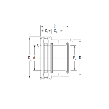 NAXK40Z KOYO Complex Bearings