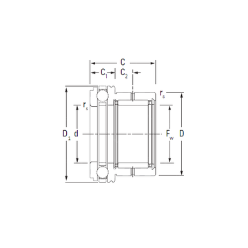 NAXK30 KOYO Complex Bearings