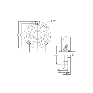 UCFC208 KOYO Bearing Units