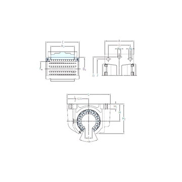 LUCT 30 BH SKF Linear Bearings