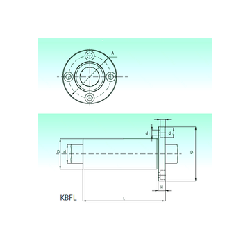 KBFL 60 NBS Linear Bearings