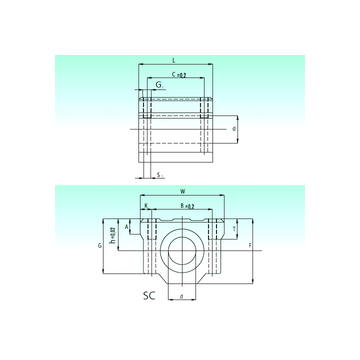 SC 13-UU NBS Linear Bearings