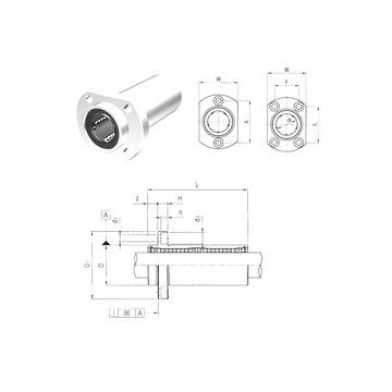 LMHP12LUU Samick Linear Bearings