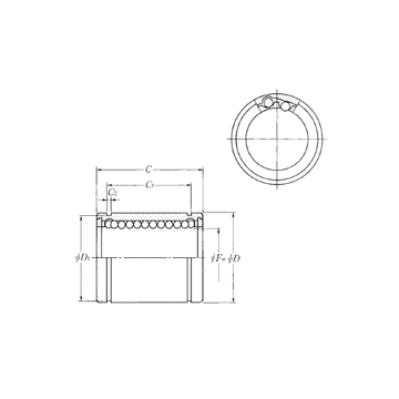 KLM12LL NTN Linear Bearings