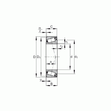 JK0S060 FAG Tapered Roller Bearings