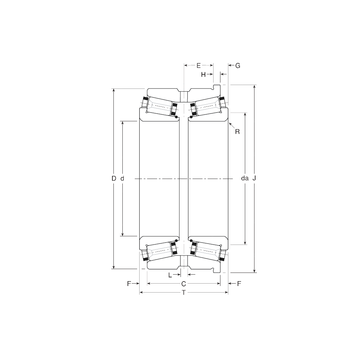 124070/124112XH Gamet Tapered Roller Bearings