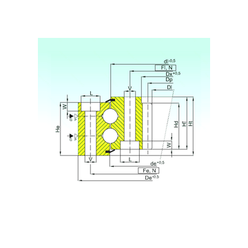 ZB2.30.1613.400-1SPPN ISB Thrust Ball Bearings