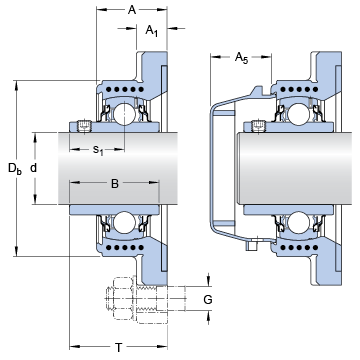 FYWK 25 YTH SKF Bearing Units