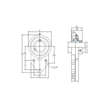 UCFB208-24 KOYO Bearing Units