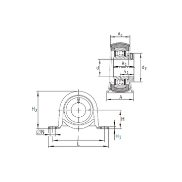 RPB25 INA Bearing Units