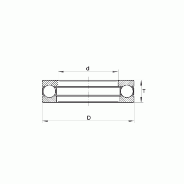 XW5-1/4 INA Thrust Ball Bearings