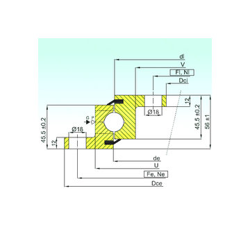 NBL.20.1094.201-2PPN ISB Thrust Ball Bearings