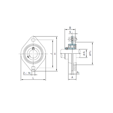 BPFL6 NACHI Bearing Units