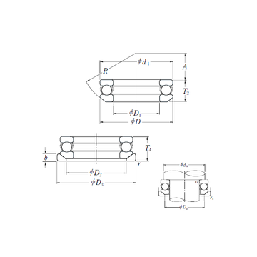 53424XU NSK Thrust Ball Bearings