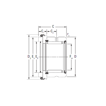 RAX 510 Timken Complex Bearings #1 small image