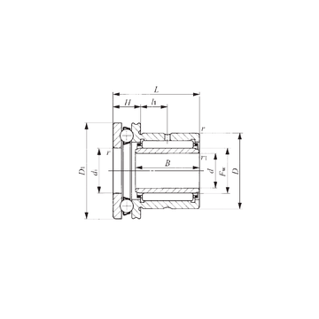 NAXI 5040 IKO Complex Bearings