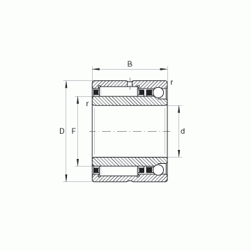 NKIA5905 INA Complex Bearings #1 small image