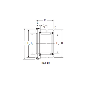 RAX 460 Timken Complex Bearings #1 small image