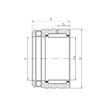 NX 25 CX Complex Bearings #1 small image