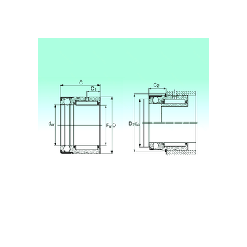 NX 10 Z NBS Complex Bearings #1 small image