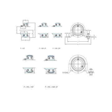 P 47 R-17 RM SKF Bearing Units #1 small image