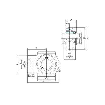 UCT202 KOYO Bearing Units #1 small image