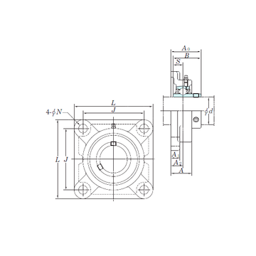 UCFX07-22E KOYO Bearing Units #1 small image