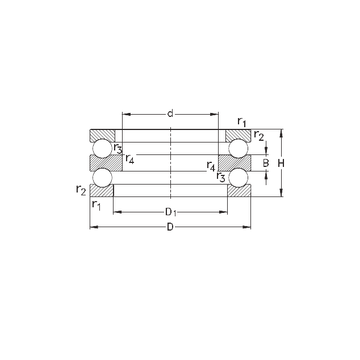 52328-MP NKE Thrust Ball Bearings #1 small image