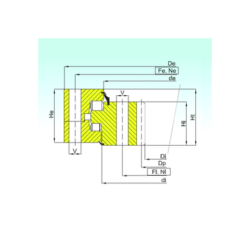 ZR3.25.2800.400-1SPPN ISB Thrust Roller Bearings #1 small image