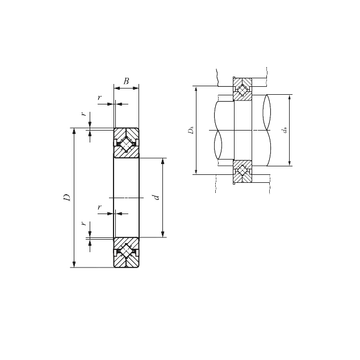 CRBC 10020 IKO Thrust Roller Bearings #1 small image