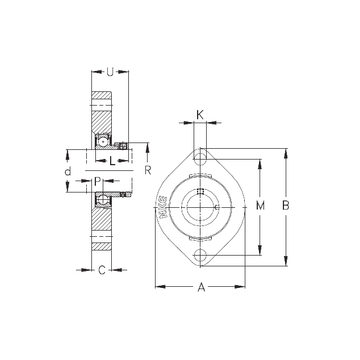 FLCTE40 NKE Bearing Units