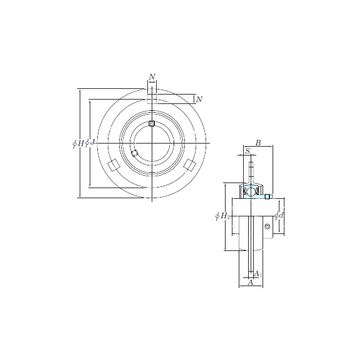 SBPF202-10 KOYO Bearing Units #1 small image