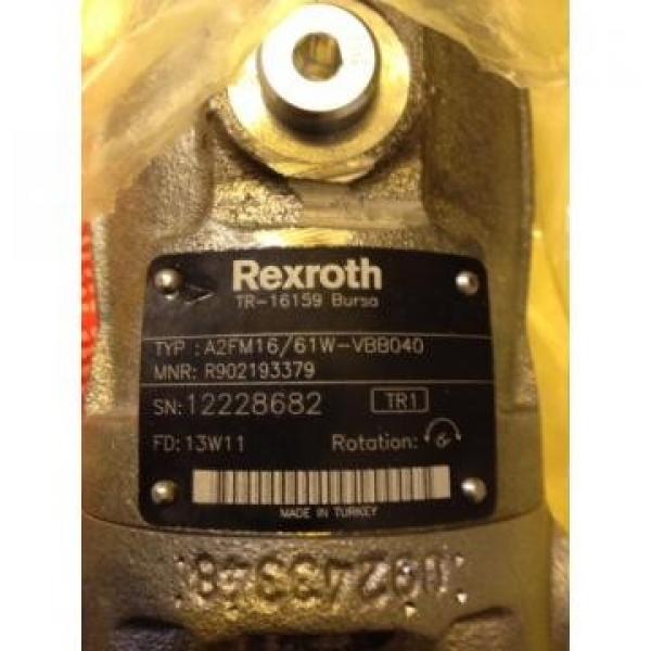 R902193379 A2FM16/61W-VBB040 Rexroth Axial Piston Pump/motor #1 image