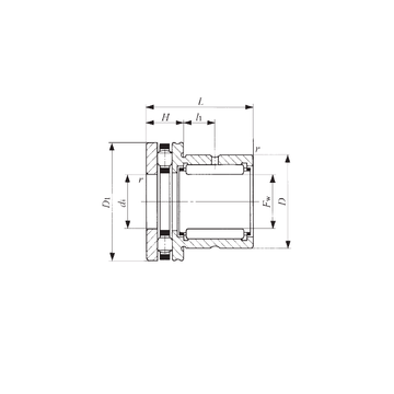 NBX 3530 IKO Complex Bearings #1 image