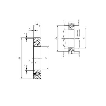CRBC 10020 IKO Thrust Roller Bearings #1 image